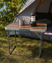 Camping-Klapptisch silber