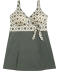 Badekleid in Khaki Khaki