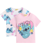Stitch T-Shirts weiß/rosa