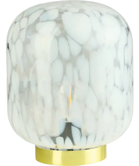 LED-Glaslampe mit Sockel
