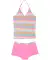 Tankini met stras neon roze