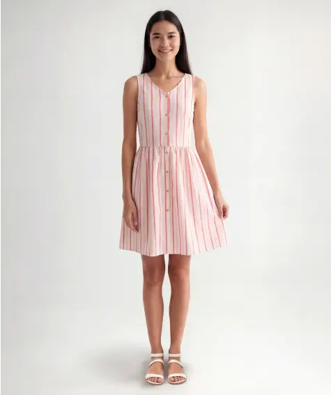 Gestreiftes Kleid