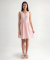 Gestreiftes Kleid rose getreift