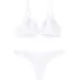 Bügel-BH + String mit Lochstickereien