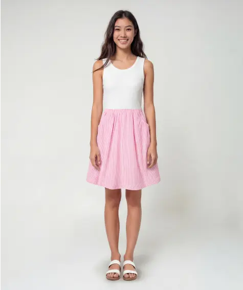 Ärmelloses Kleid