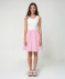 Ärmelloses Kleid weiß