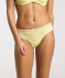 String mit Spitzenbesatz gelb