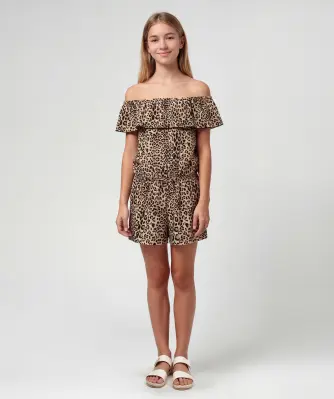 Jumpsuit luipaardprint