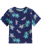 Donkerblauw T-shirt donkerblauw