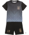 Fußball WM Trikot-Set schwarz