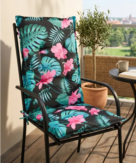 Hochlehnerauflage mit Gummiband