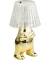 LED-Leuchte mit Figur gold