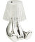 LED-Leuchte mit Figur silber