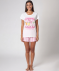 Pyjama kort wit