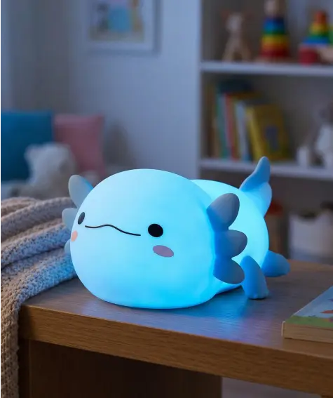 Süßer LED-Axolotl