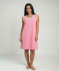 Bigshirt mouwloos roze