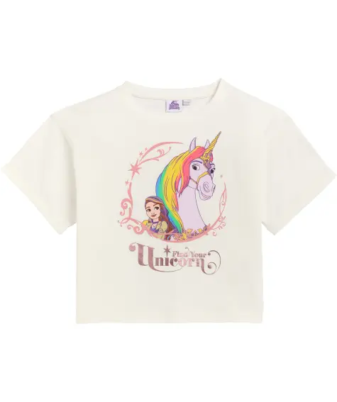 T-Shirt mit Metallic-Details