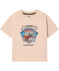 T-Shirt mit Wackelbild naturfarben