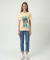 T-Shirt Oversize hellgelb