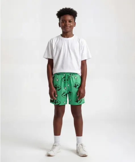 Shorts in Grün