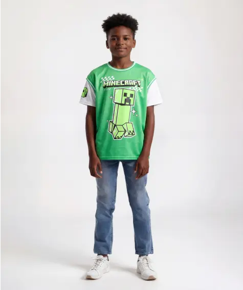 T-Shirt mit Front- und Backprint