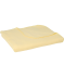Kuschelige Fleecedecke gelb
