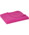 Kuschelige Fleecedecke pink