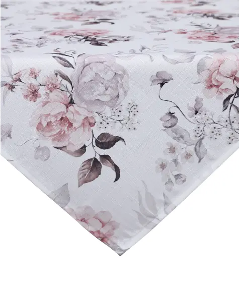 Mitteldecke mit floralem Muster