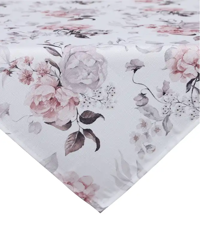 Deken met bloemenpatroon