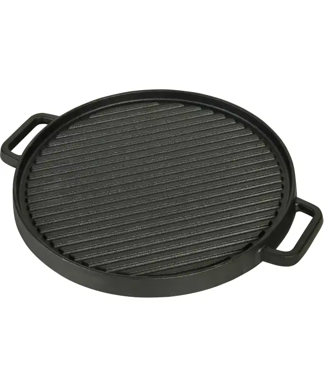 Gusseiserne Grillplatte