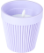 LED-Kerze mit flackerndem Licht blau