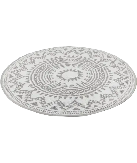 Runder Outdoor-Teppich