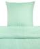 Mintgrüne Seersucker-Bettwäsche mintgrün