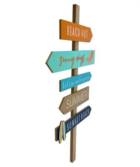 Maritimer Deko-Wegweiser