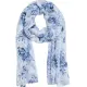 Schal mit Blumen