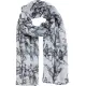 Schal mit Blumen