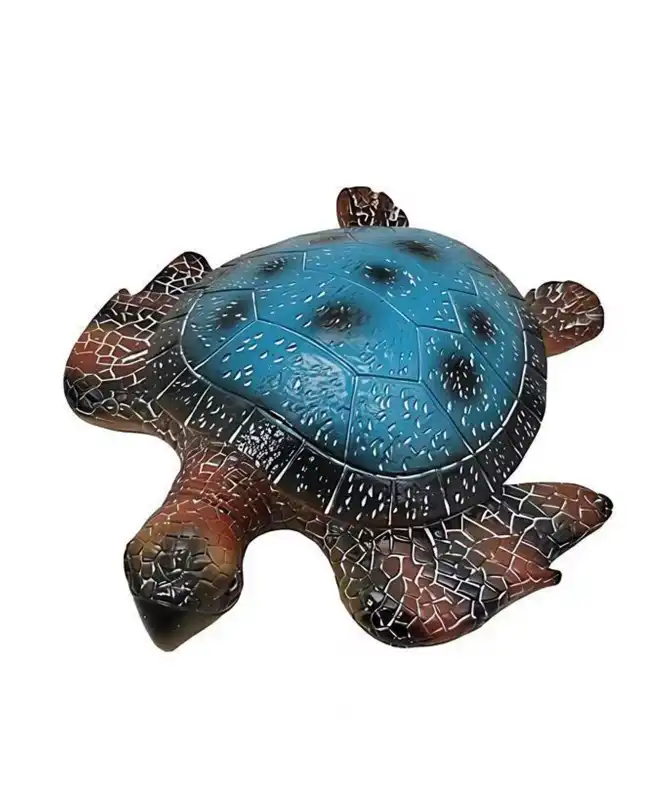 Deko-Schildkröte schimmernd