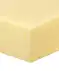 Pastelové prostěradlo z polybavlny žlutá