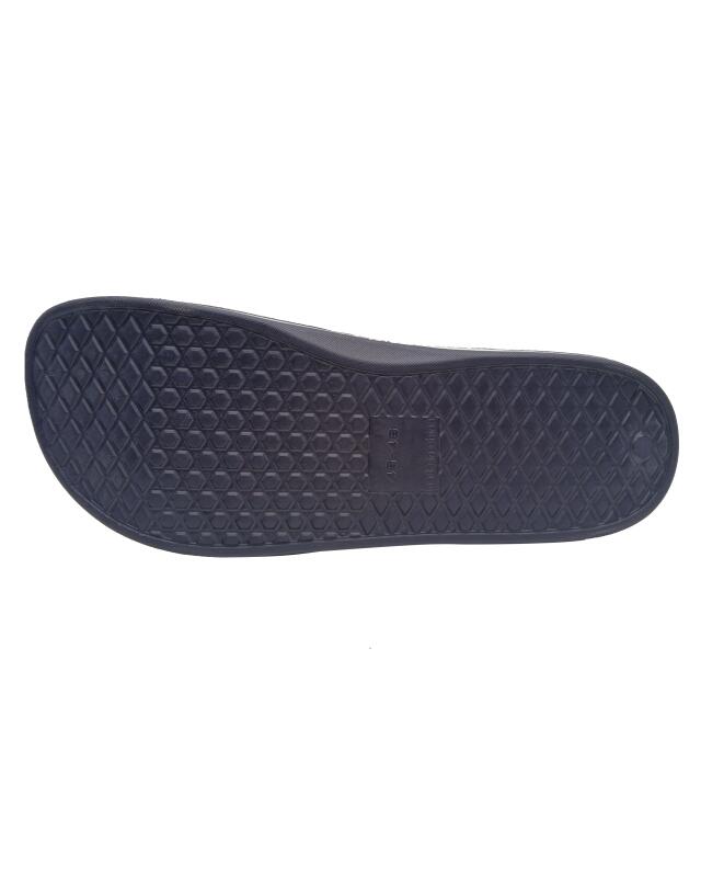 Slides for men, navy (KiK Schwarze Badeschlappen (dunkelblau)) — KiK, authentic German product in Morocco