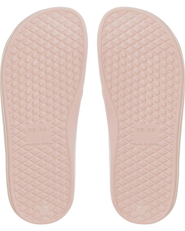 Simple slides for women, pink (KiK Schlichte Badeschlappen (rosa)) — KiK, authentic German product in Morocco