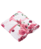 Tagesdecke mit Wendefunktion rosa bedruckt