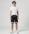 Schwarze Sport-Shorts schwarz
