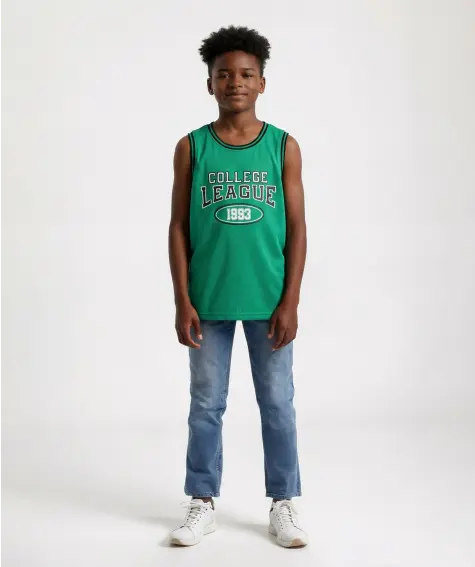 Ärmelloses Basketball-Trikot