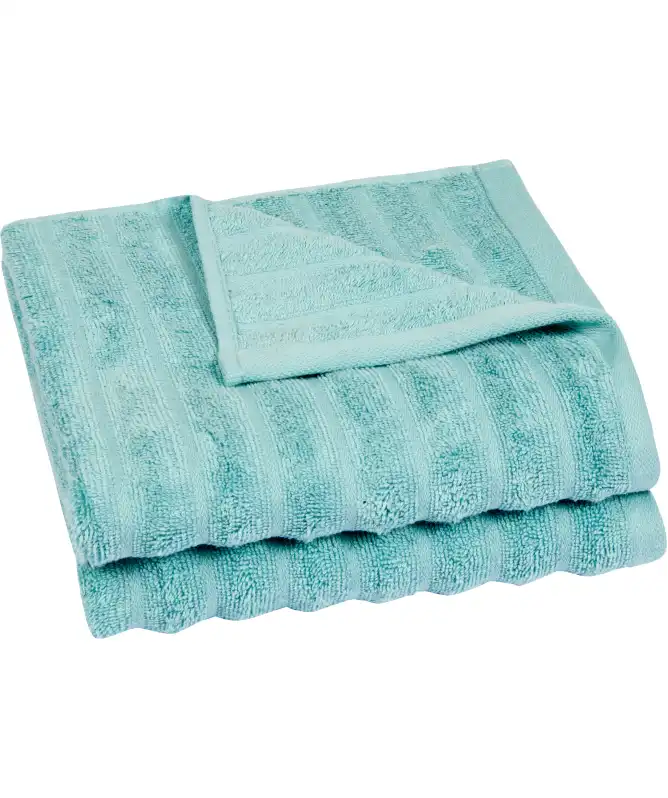 Handtücher mit Streifenstruktur