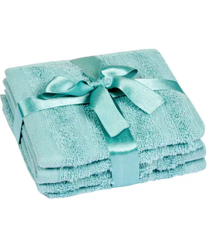 Gästehandtücher mit Streifenstruktur