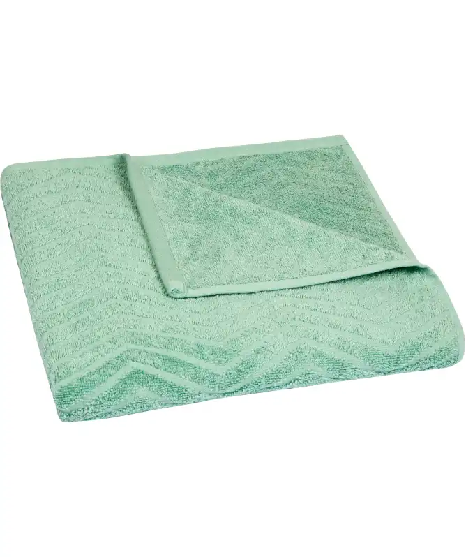 Duschtuch Zickzackmuster