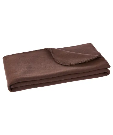 Braune Fleecedecke