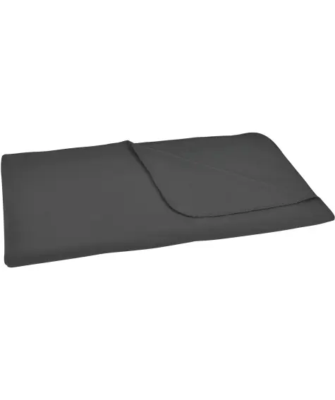 Fleecedecke in Anthrazit