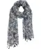 Sjaal met glinsterende print bloemenprint