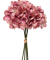 Kunstblumen Hortensien pink